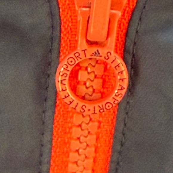 Stella McCartney x adidas Women’s Crop Drawstring StellaSport Windbreaker Size M - Picture 3 of 6